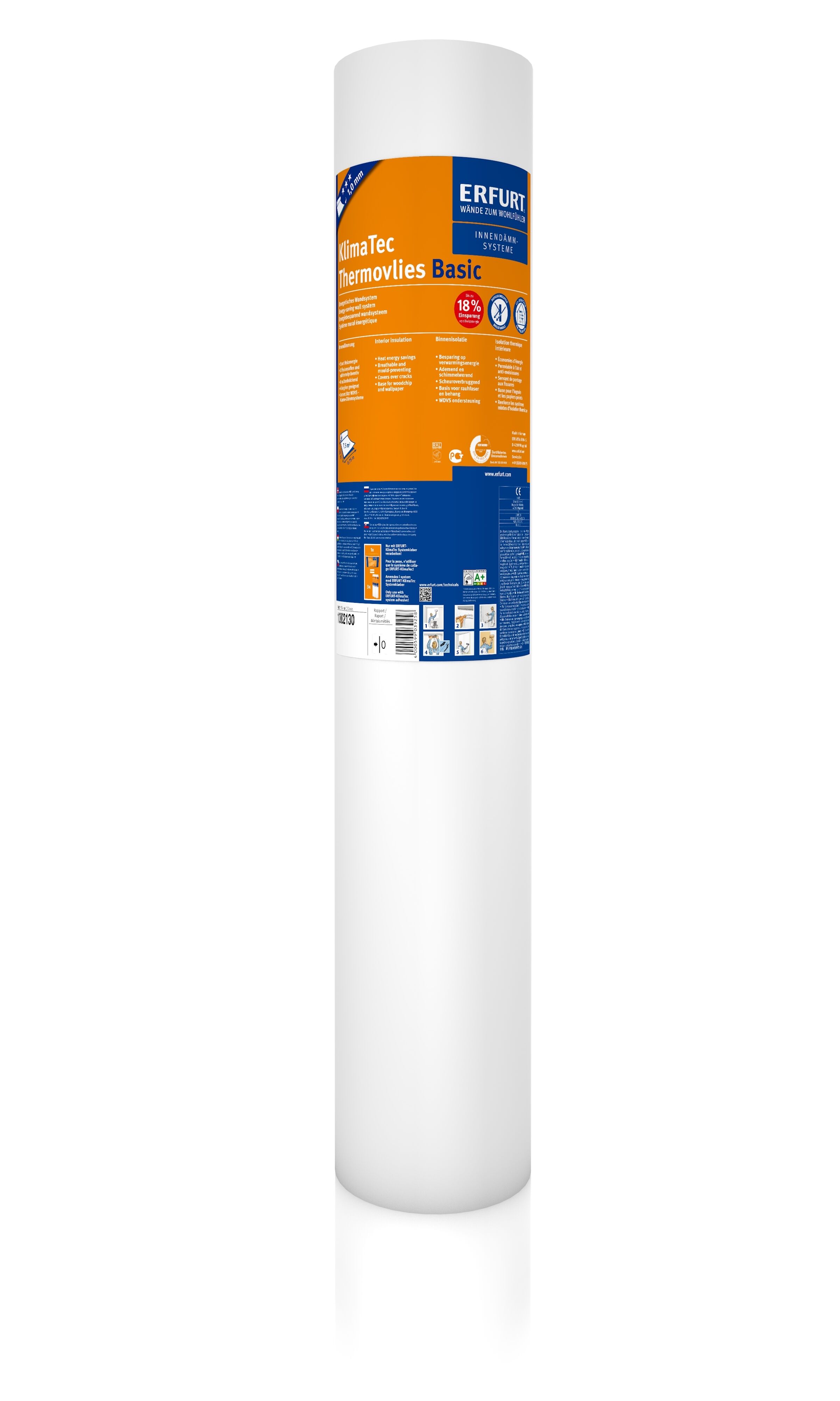10m ERFURT KlimaTec Thermovlies Basic 1mm