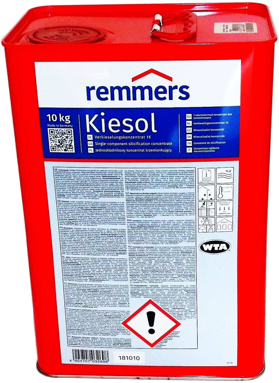 10kg KIESOL verfestigendes Verkieselungskonzent