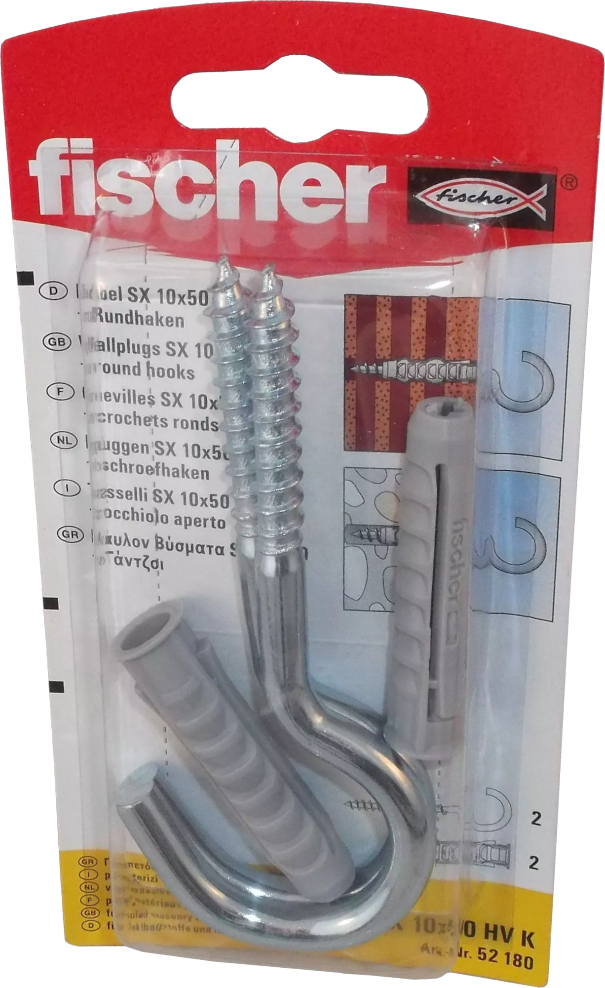 Fischer Universaldübel SX 10 x 50 HV K