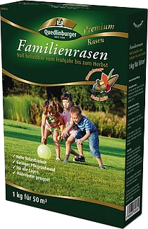 1kg Quedlinburger Familienrasen Mantelsaat