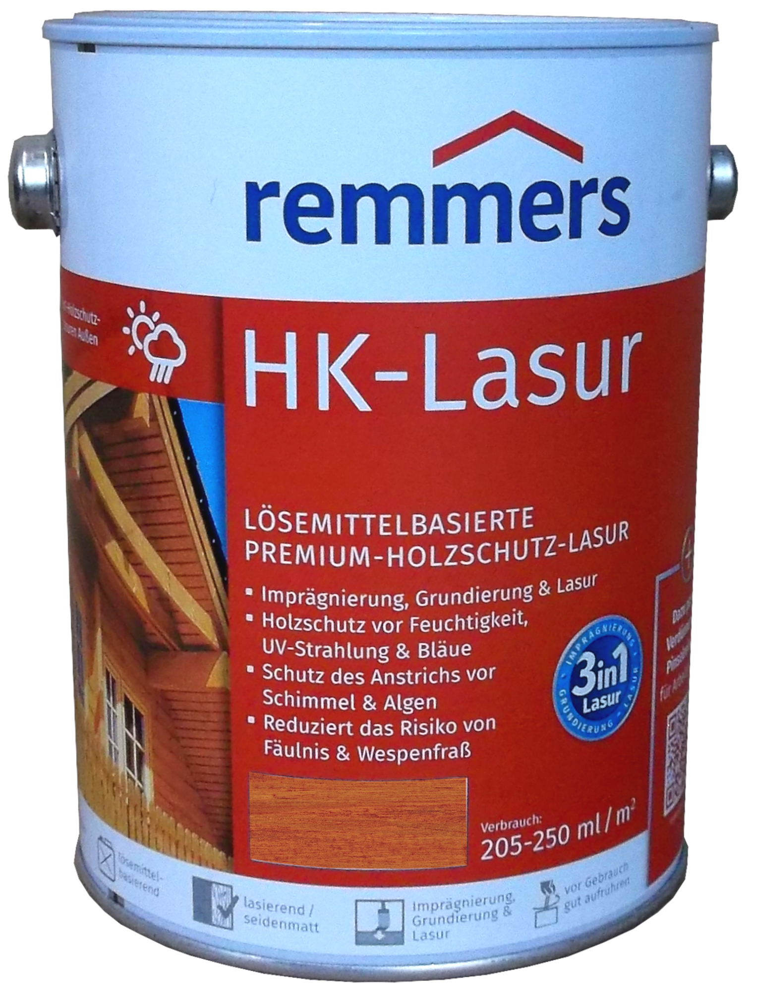 2,5L Remmers HK Lasur Mahagoni