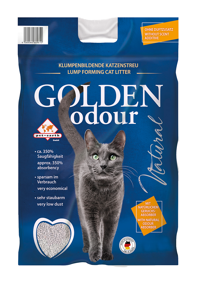 14kg Katzenstreu Golden Odour