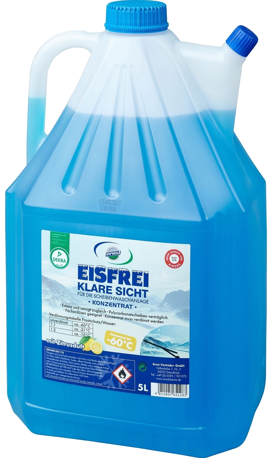 5L Ernst Eisfrei Klare Sicht bis -60°