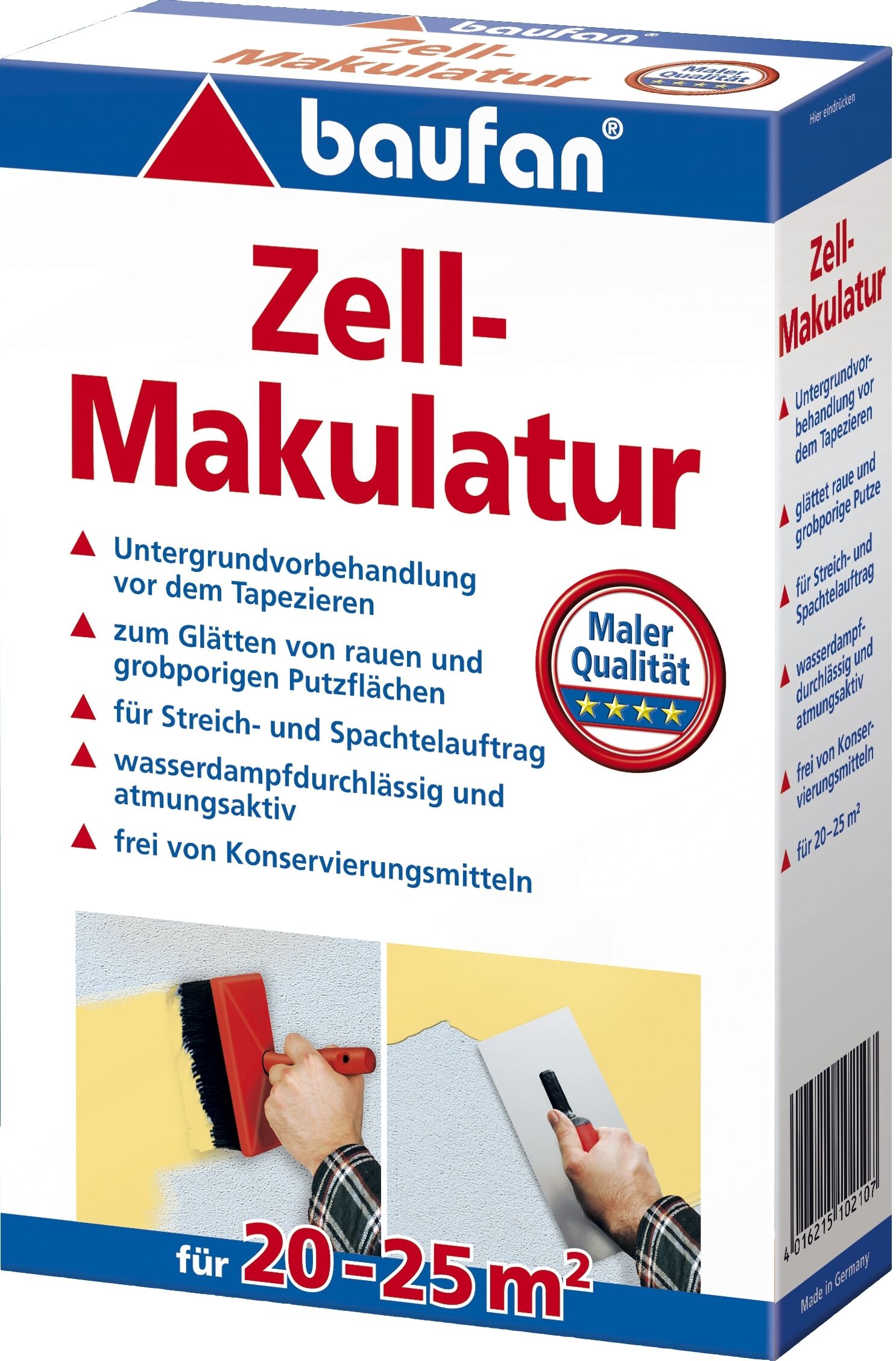 1kg Baufan Zell-Makulatur