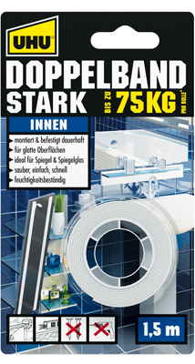 1,5m UHU DOPPELBAND STARK