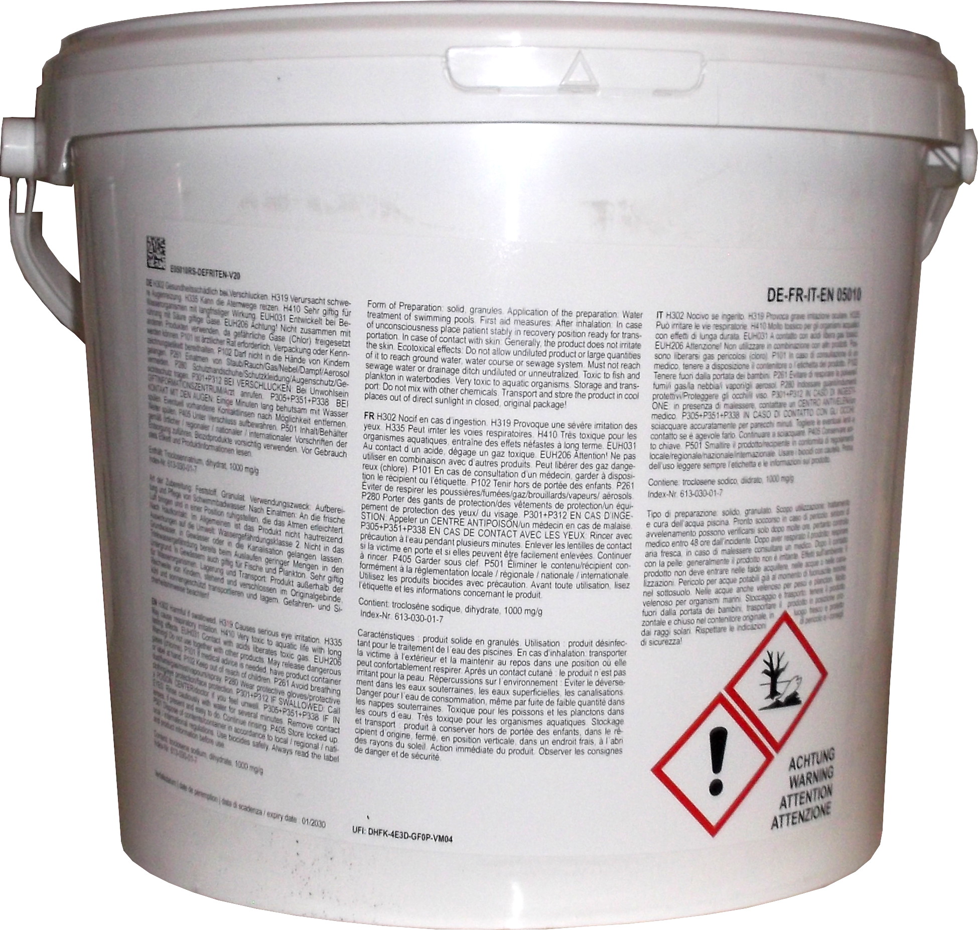 5kg Mr.Gardener Chlor-Schnelldesinfektion