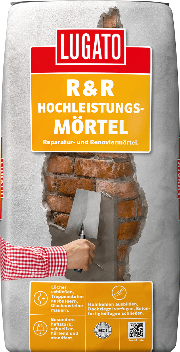 25kg Lugato R&R Hochleistungsmörtel