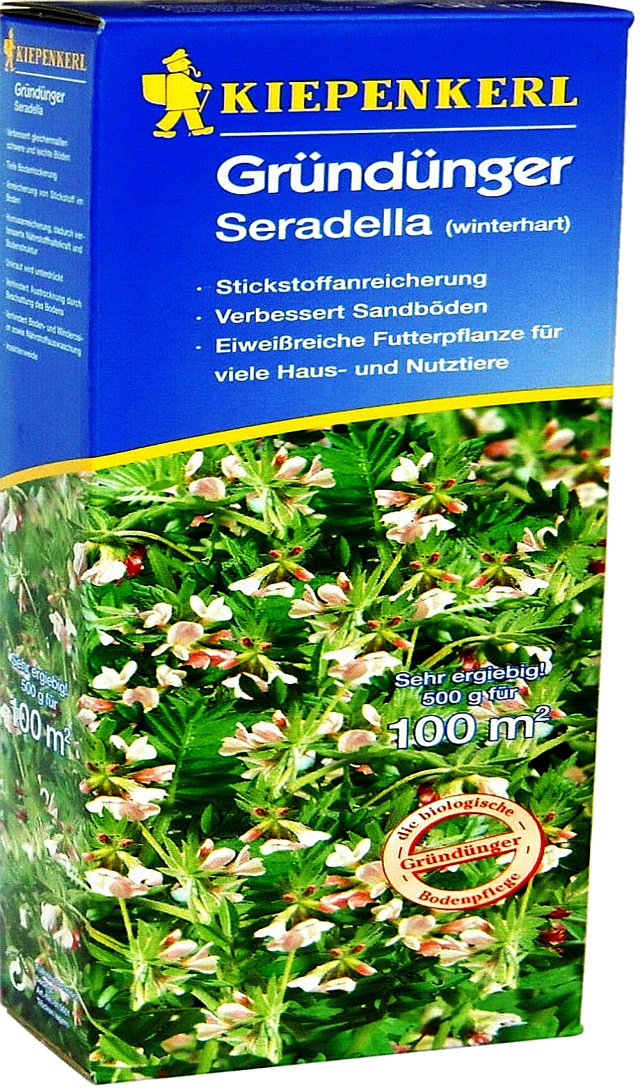 500g Kiepenkerl Gründünger Seradella Futterpflanze