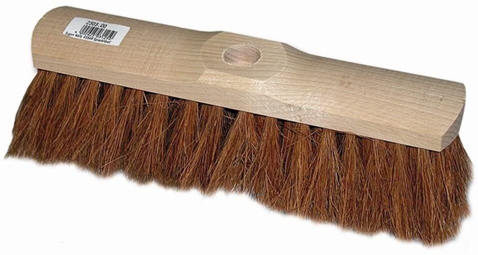 Industriebesen Natur-Kokos mit Stielloch 30 cm