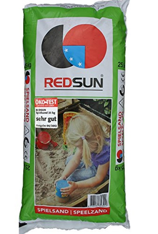 25kg REDSUN ÖKO Spielsand 0-0,2mm Sandkastensand