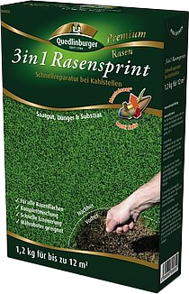 1,2kg Quedlinburger 3in1 Rasensprint Mantelsaat