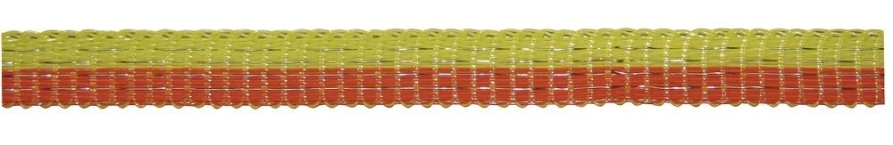 2x200m Economy Line Breitband 10mm, gelb/orange
