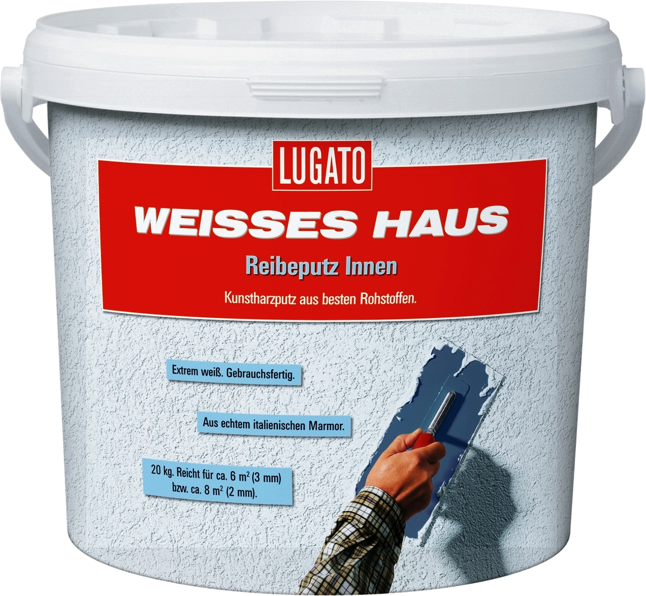 20kg Lugato WH Reibeputz Innen 2mm