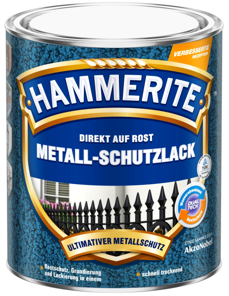 750ml Hammerite Msl Hammerschlag metallblau