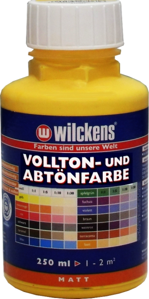 250ml WILCKENS Vollton- und Abtönfarbe bast