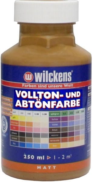 250ml WILCKENS Vollton- und Abtönfarbe caramel