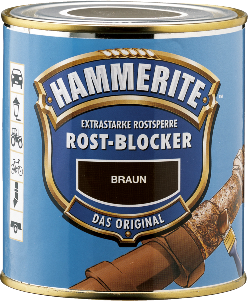 250ml Hammerite Rostblocker braun