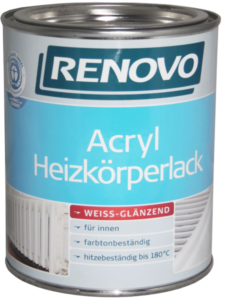 375ml Renovo Acryl- Heizkörperlack weiss