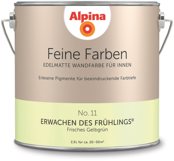2,5L ALPINA Feine Farben Erwachen d.Frühlings No11