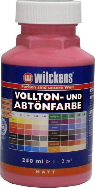 250ml WILCKENS Vollton- und Abtönfarbe fuchsia