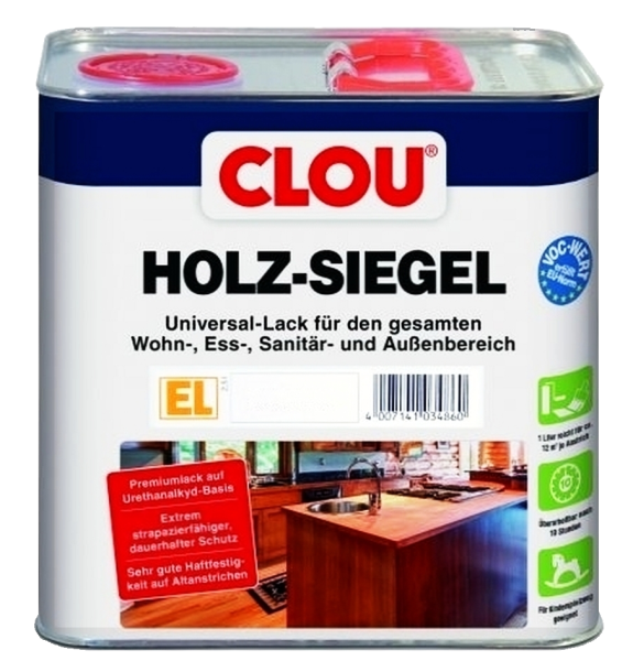 750ml Clou EL Holz-Siegel seidenmatt