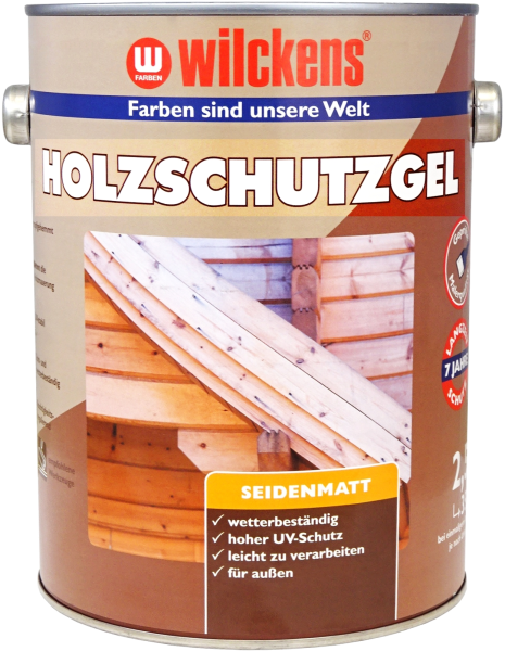 2,5Liter Wilckens Holzschutz-Gel teak