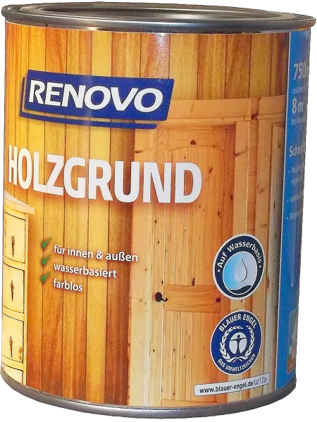 750ml Renovo Holzgrund farblos für innen und außen